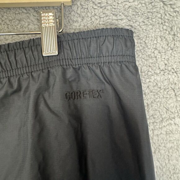 LL Bean Pants Mens XL Tall Black Gore Tex Rain Wear Ankle Zip Outdoors - Picture 3 of 11